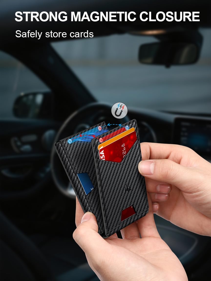 Ditch The Bulk: Instant Pop-Up Minimalist Slim Wallet