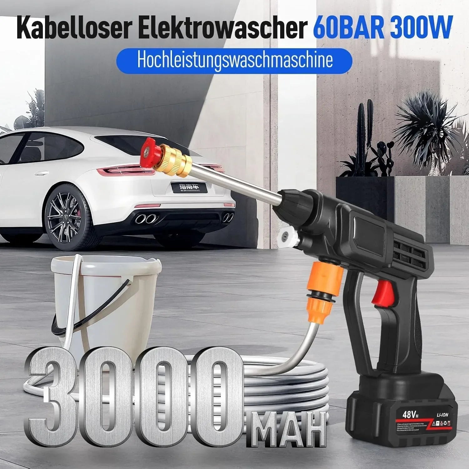 High Pressure Water Cleaning Gun