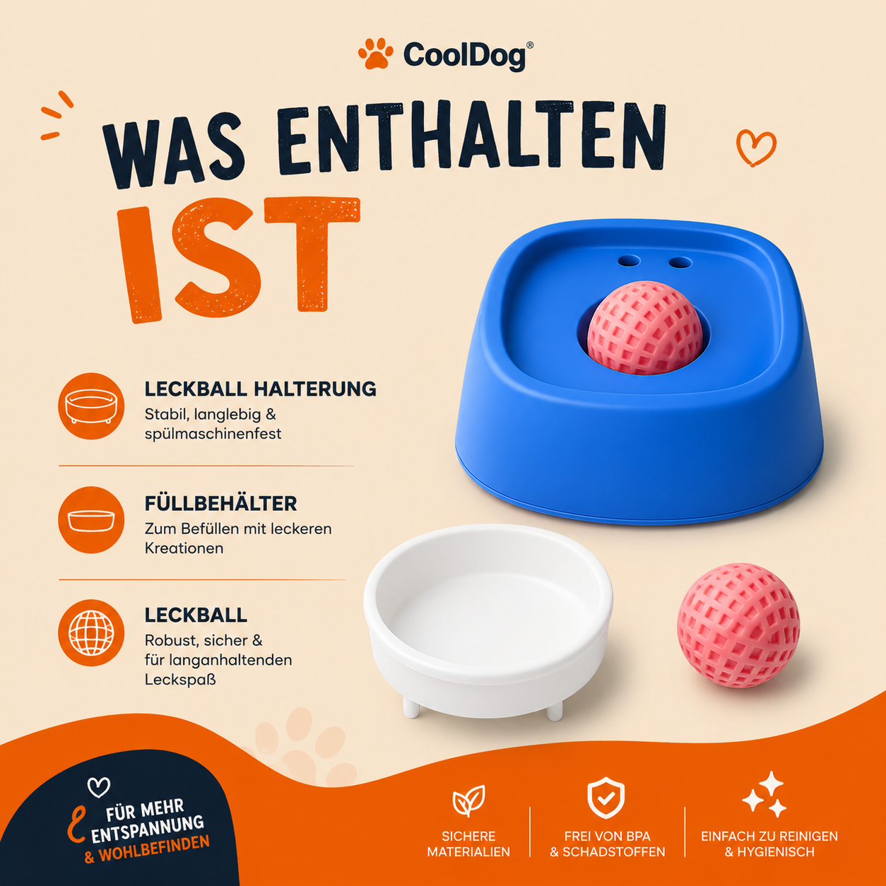 CoolDog - Leckball & 10 Rezeptideen